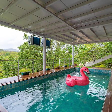 The Glasscape By Stayvista - Hillside Getaway With Pool And Indoor Games Nashik Exterior photo